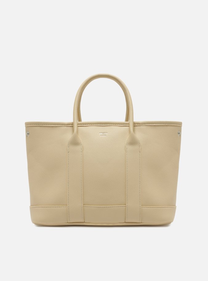 Bolsa Tote Bege Grande
