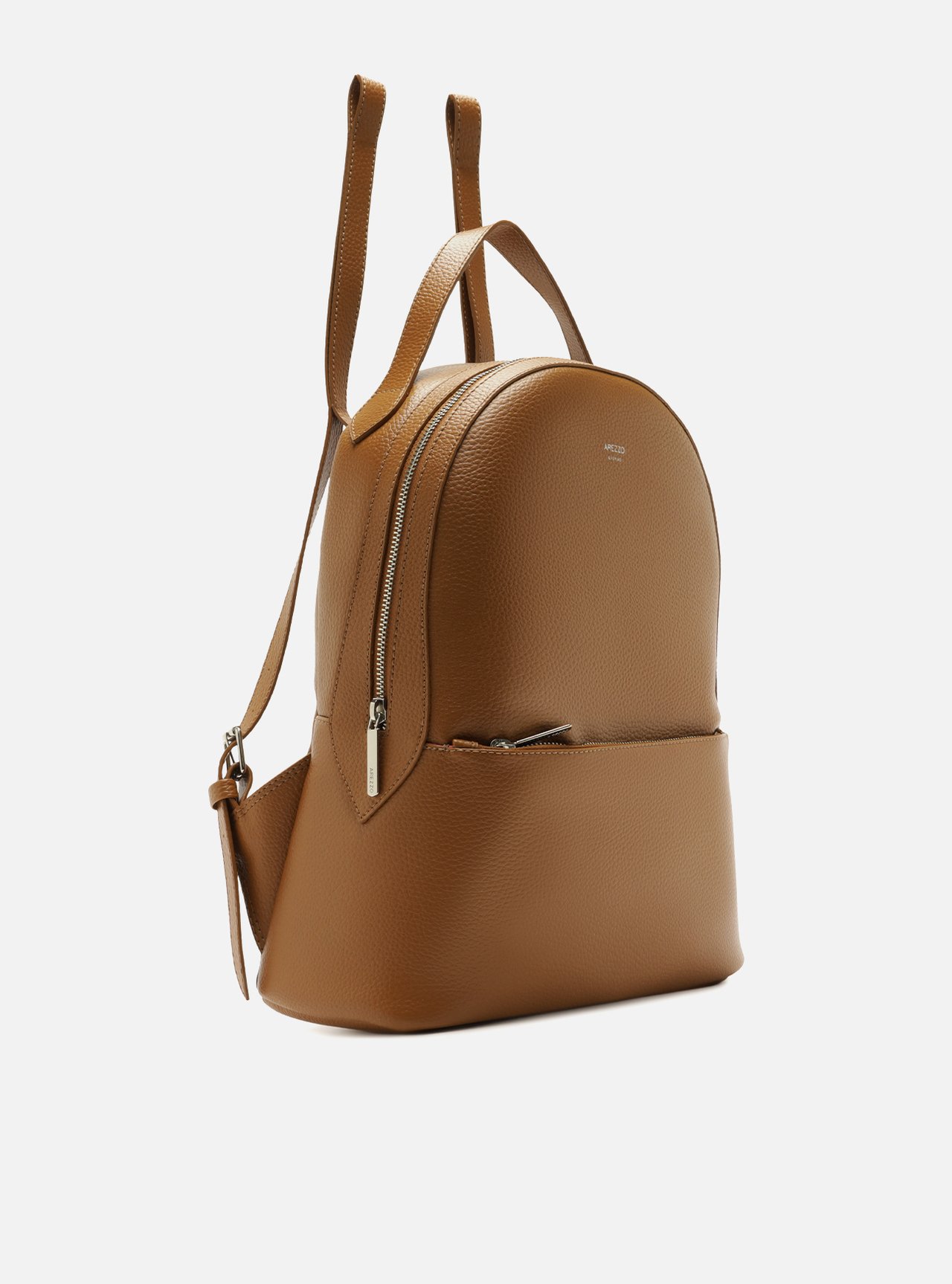 Mochila Marrom Camel Grande — foto 5