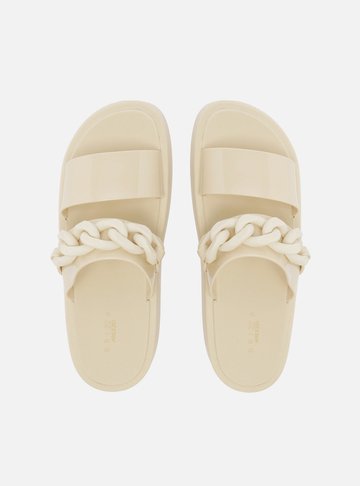 Sandália Plataforma Off-White Brizza