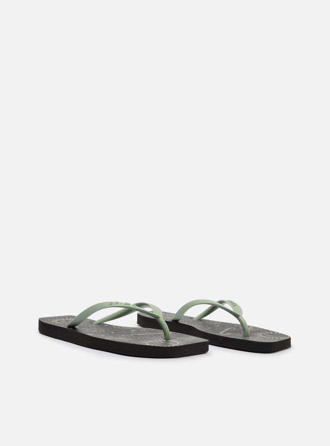 Chinelo de Dedo Jelly Multicolorido Brizza