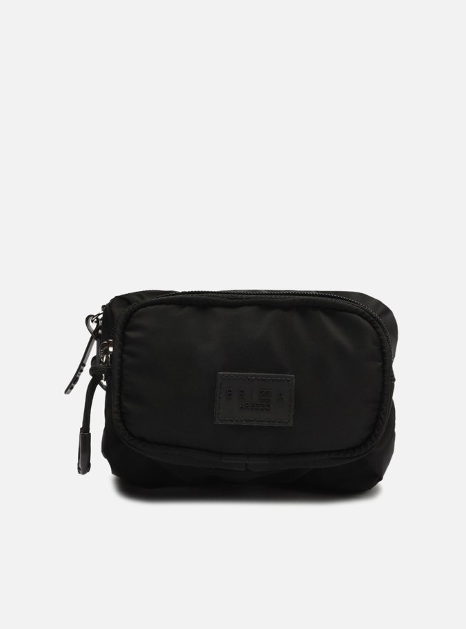 Bolsa Tiracolo Preta Nylon Nancy Pequena Brizza