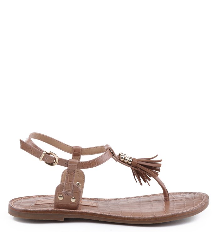 Rasteira Mini Croco Blush