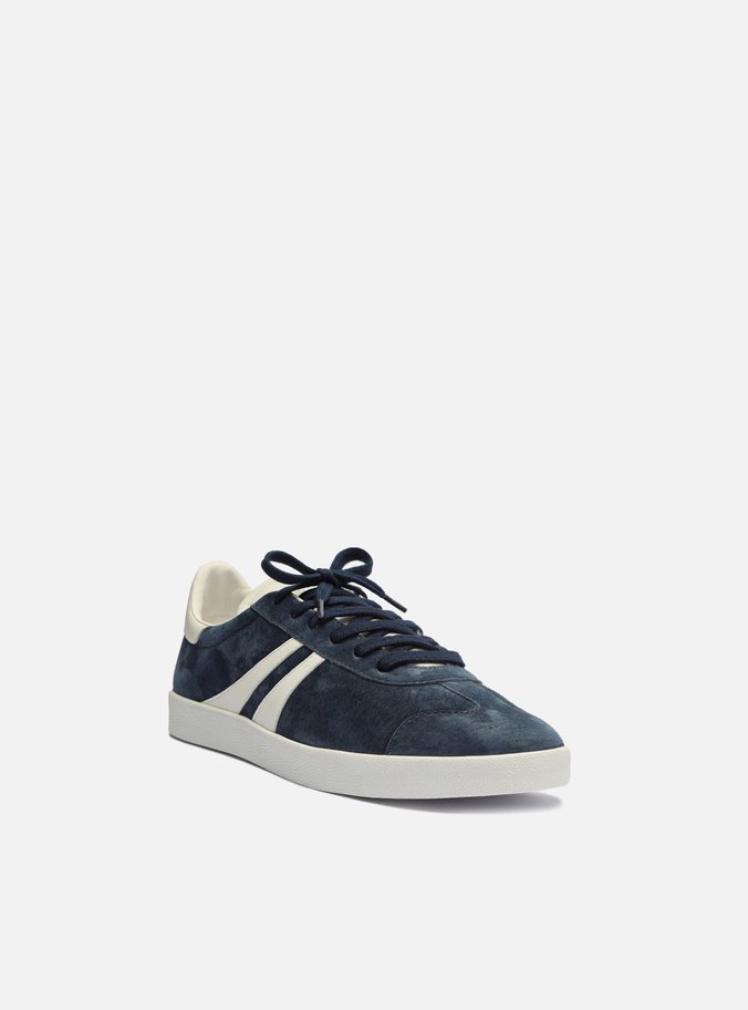 Tênis Azul Suede ZZ Mov Listras