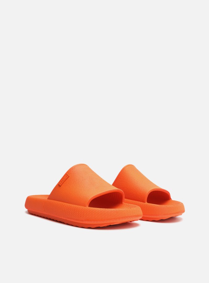 Chinelo Slide Laranja Sky Brizza
