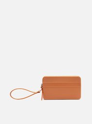 Clutch Marrom Alça Malu