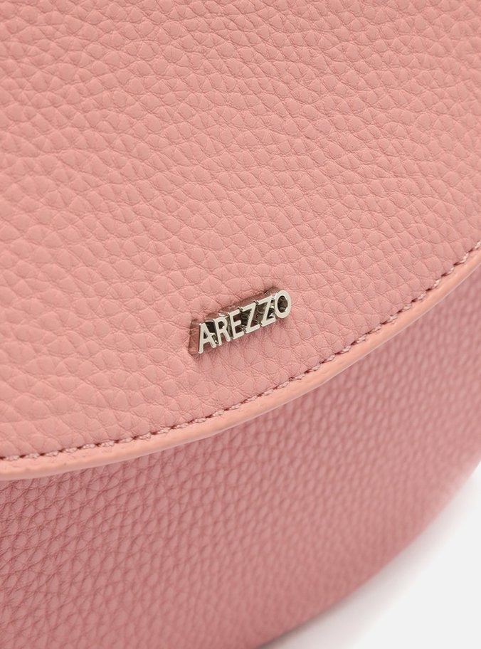 Bolsa Tiracolo Rosa Média