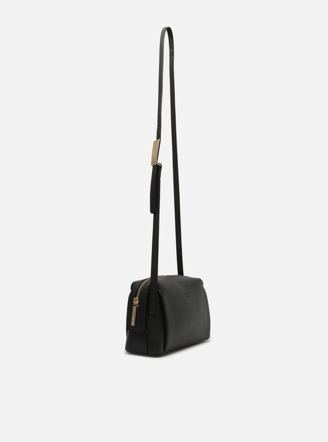 Bolsa Tiracolo Preta Minimal
