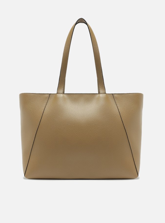 Bolsa Shopping Marrom Ligia Grande