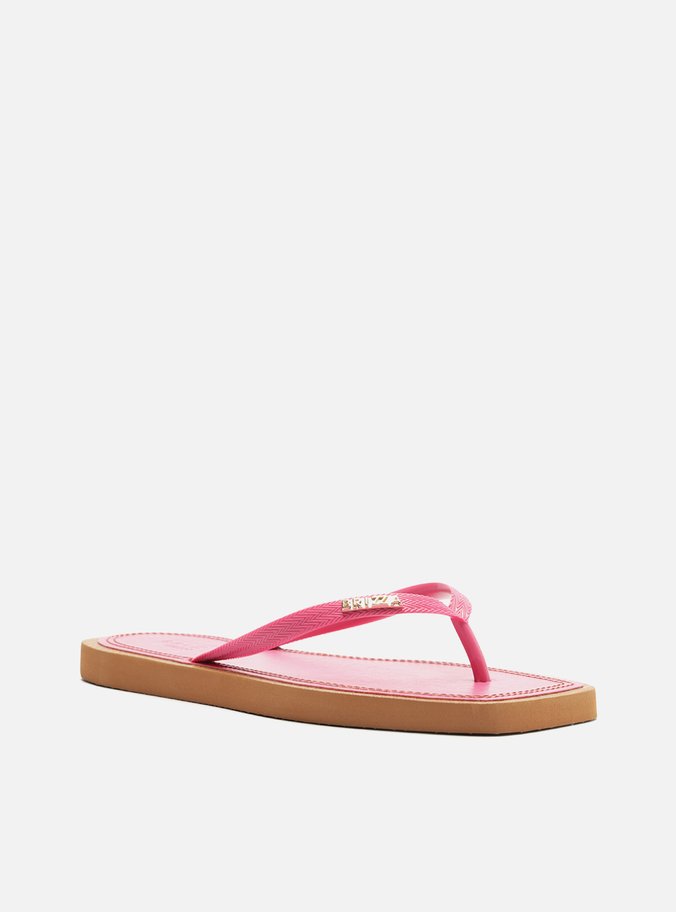 Chinelo de Dedo Rosa Recouro Color Square