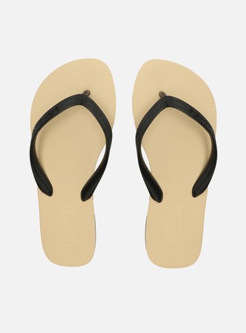 Chinelo de Dedo Preto Bicolor Roma Basics
