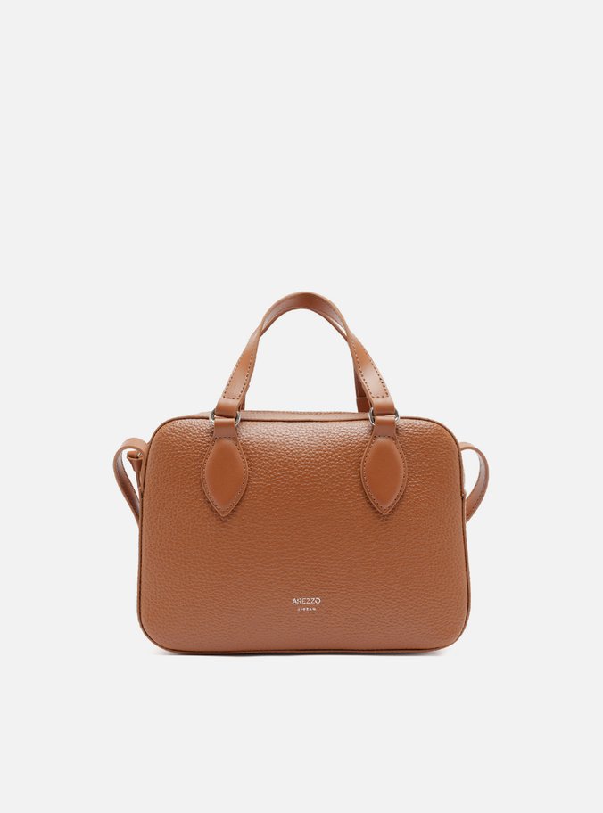 Bolsa Tiracolo Marrom Média