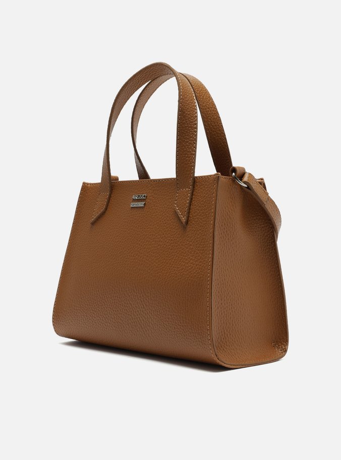 Bolsa Tote Marrom Média