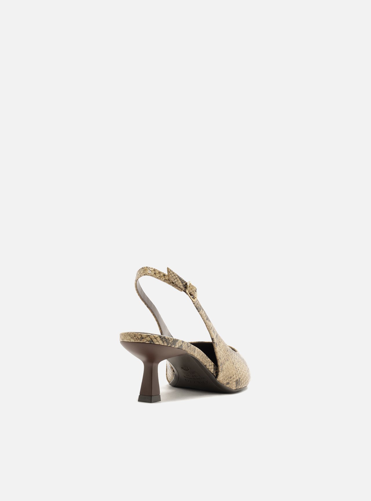 Scarpin Animal Print Salto Fino Slingback — foto 3