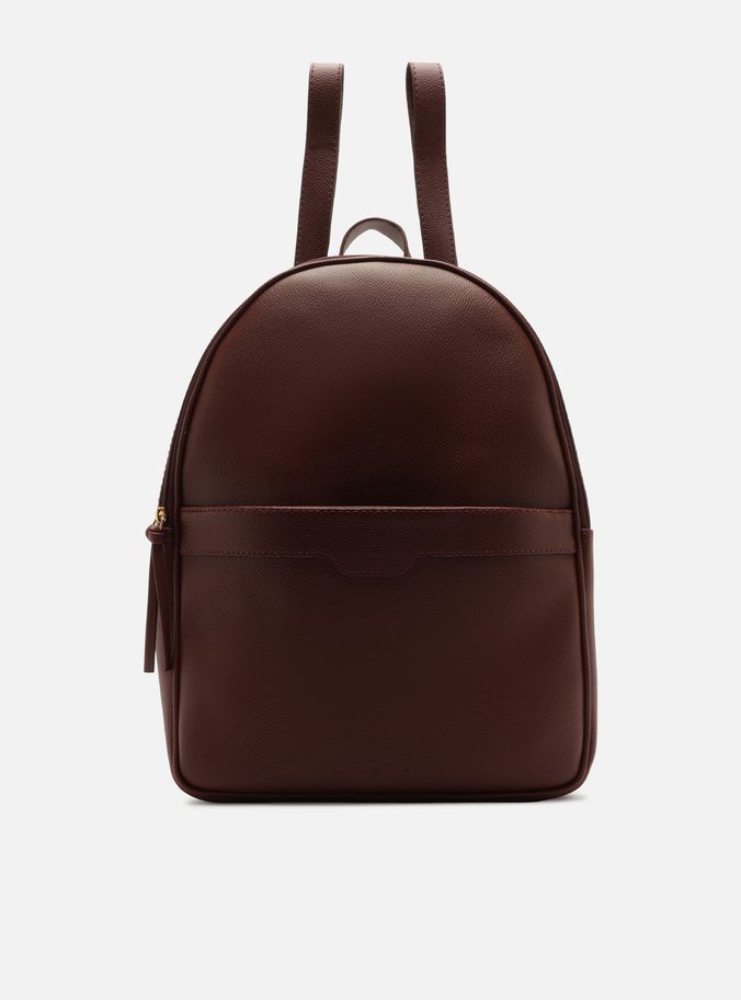Bolsa Mochila Marrom Grande