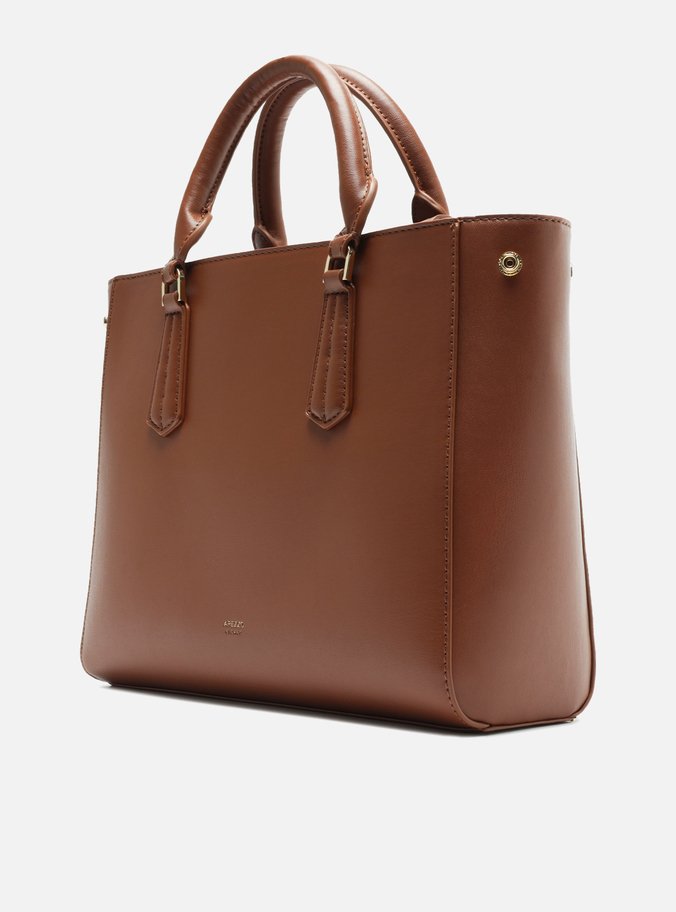 Bolsa Marrom Grande Eco Calf | Arezzo