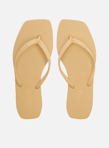 Arezzo — Chinelo de Dedo Nude Básico Square Brizza