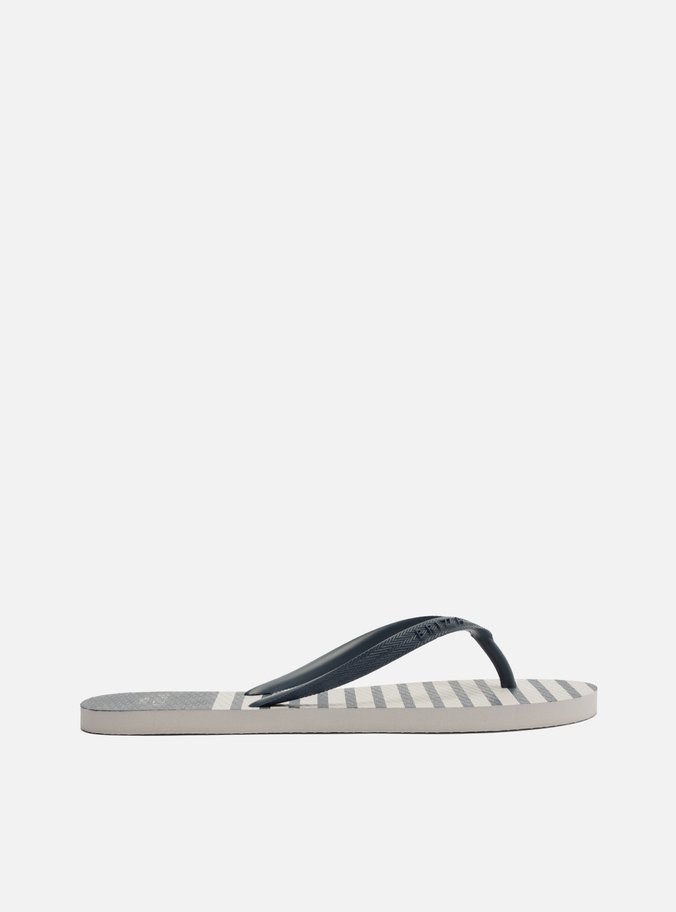 Chinelo Azul Listras Brizza