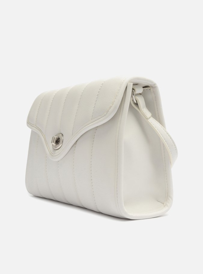 Bolsa Tiracolo Branca Média