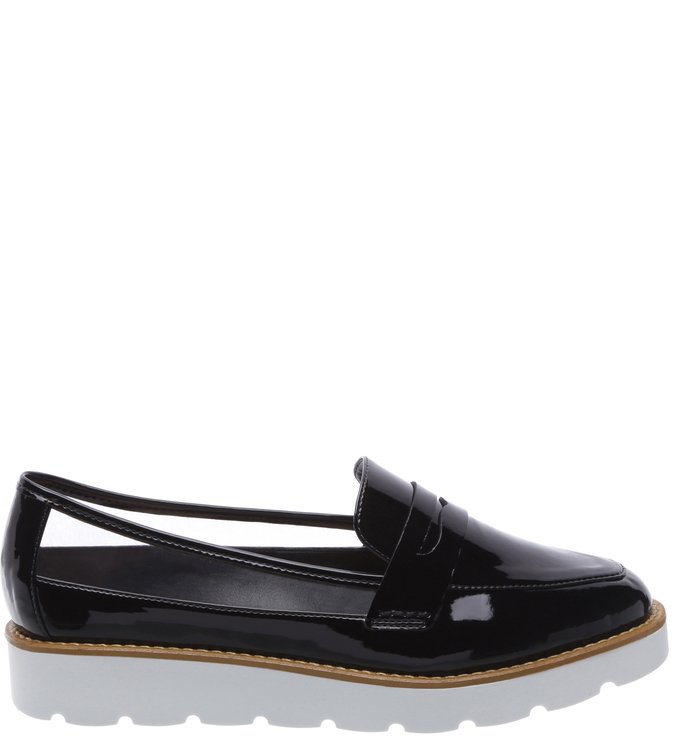 Mocassim Vinil Preto