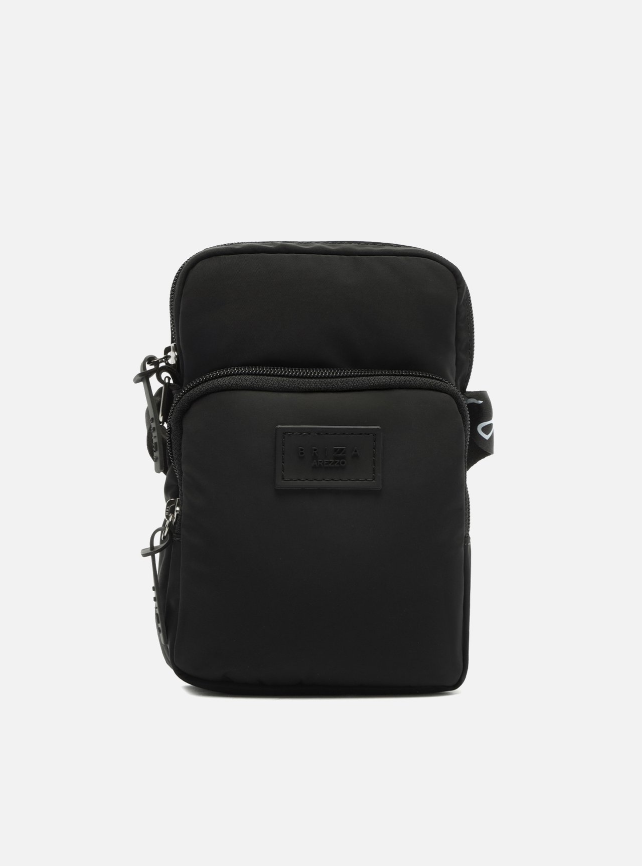 Mini Bolsa Tiracolo Preta Nylon Gigi — foto 1