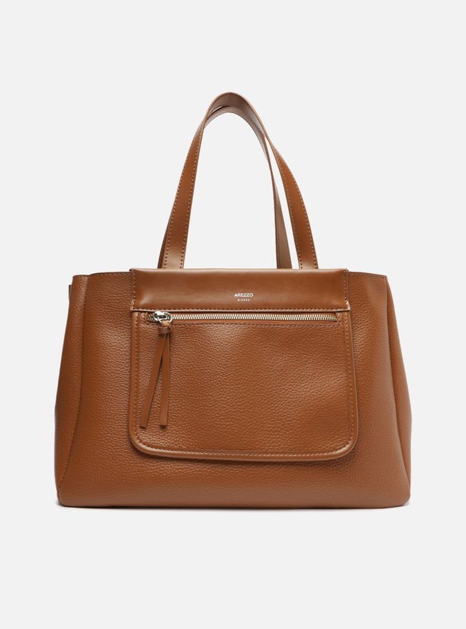 Bolsa Shopping Marrom Bolso Grande