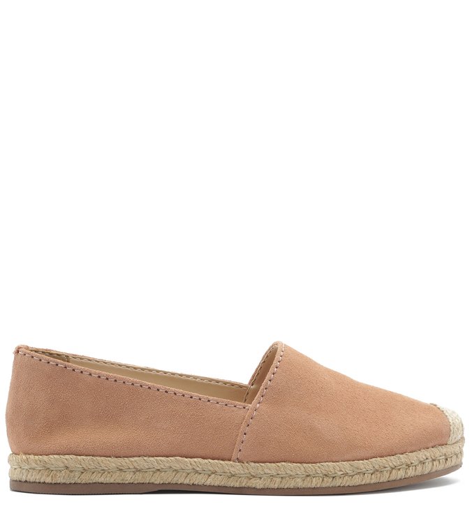 Espadrille Rasteira Acamurçada Corda Soft Avelã
