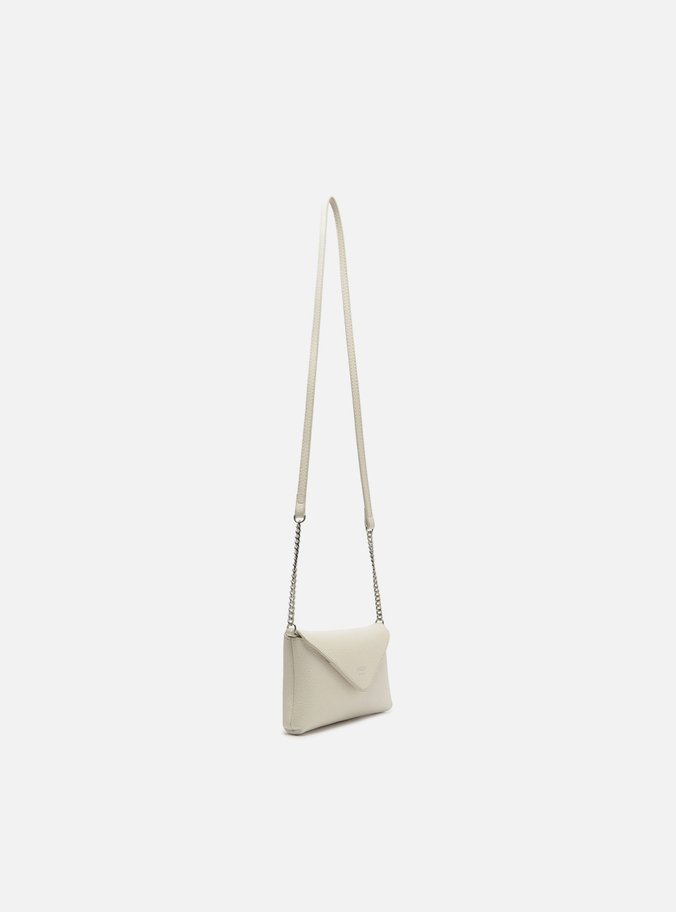 Bolsa Tiracolo Branca Giorno Pequena Envelope