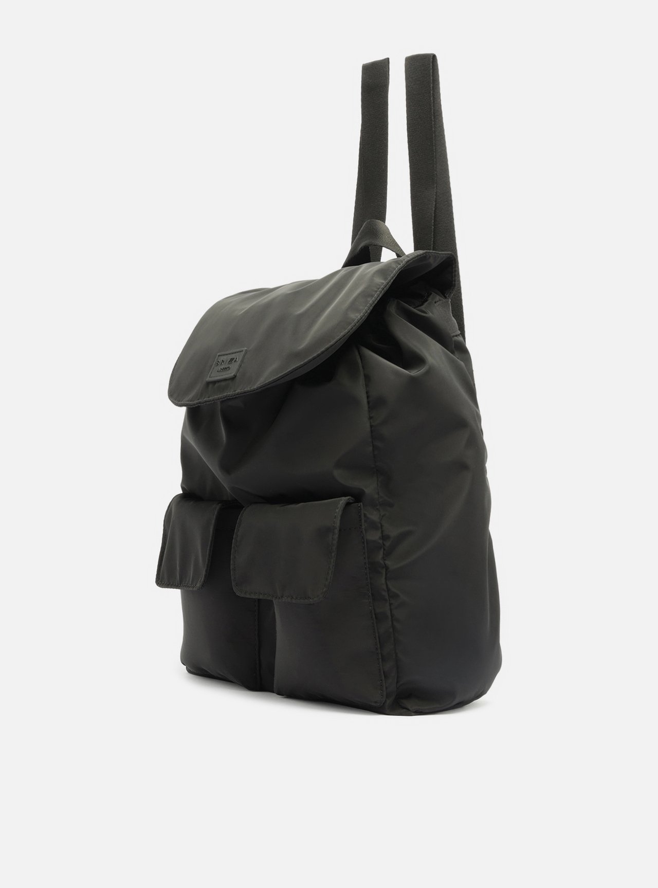 Mochila Preto Nylon Grande — foto 2