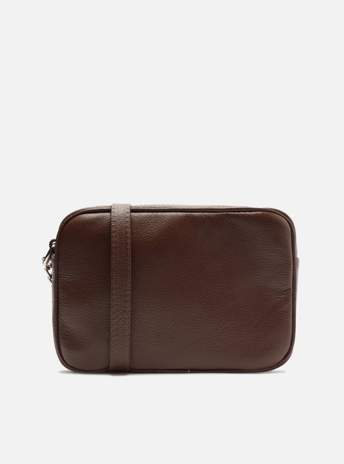 Bolsa Tiracolo Marrom Couro Francine Pequena