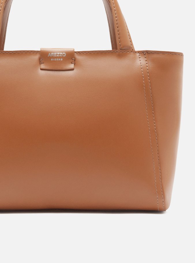 Bolsa Tote Marrom Média