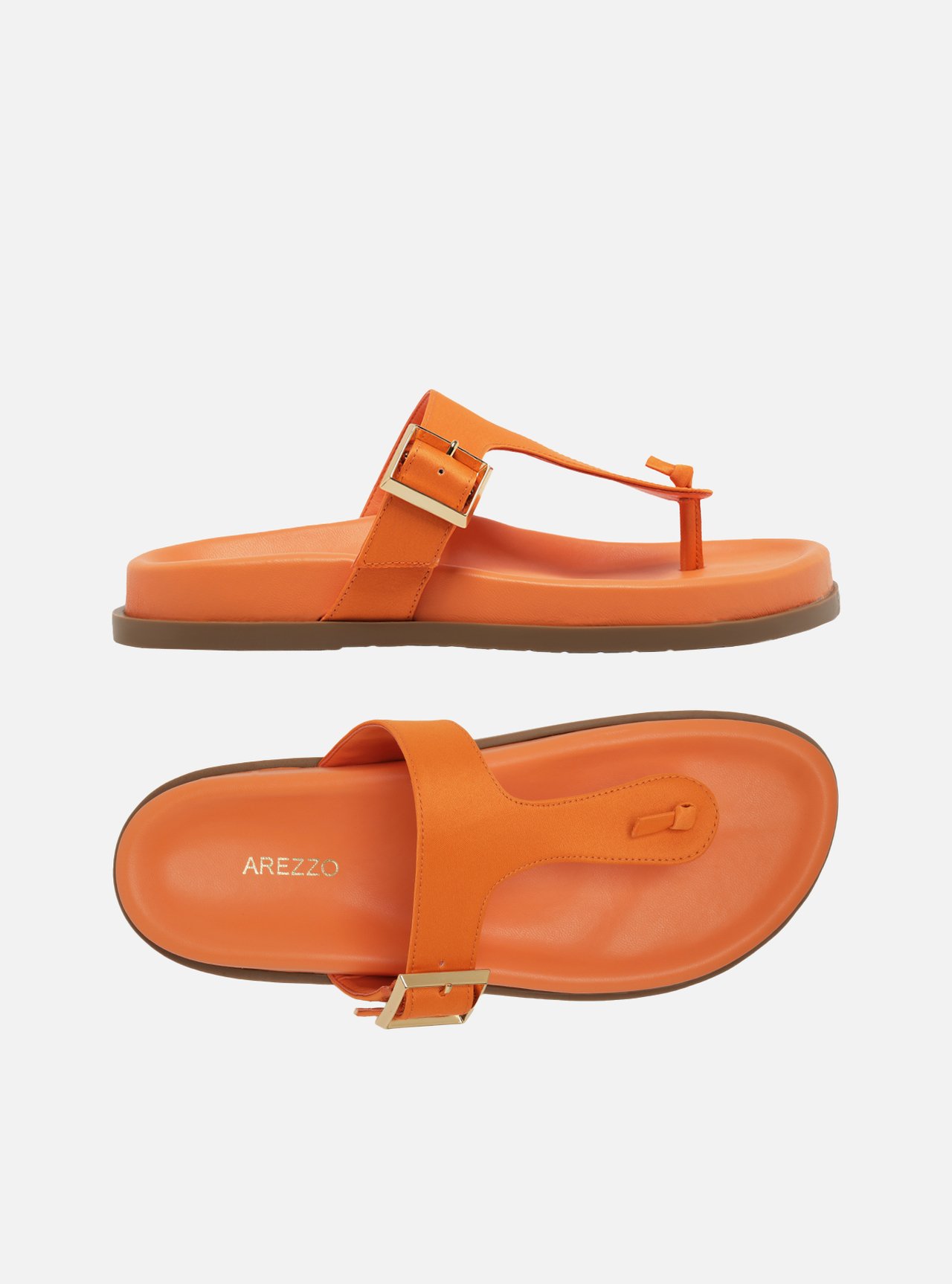 Papete Laranja Cetim Bico Redondo — foto 5
