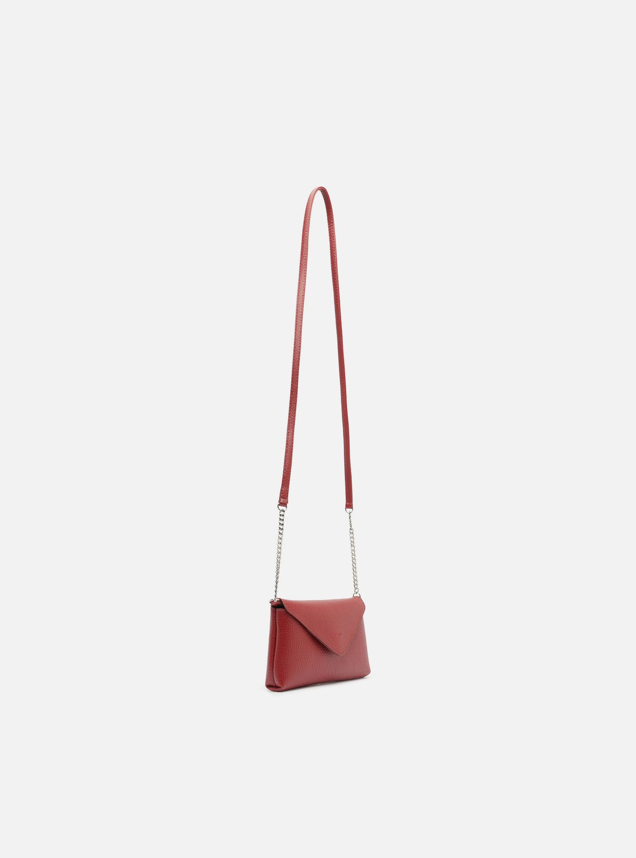 Bolsa Tiracolo Vermelha Pequena Corrente — foto 5