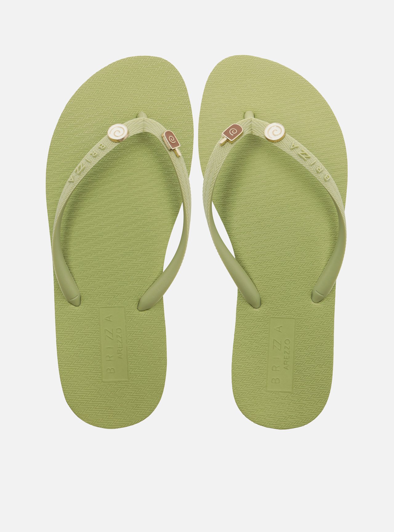 Chinelo de Dedo Verde Easy Bacio Di Latte — foto 1