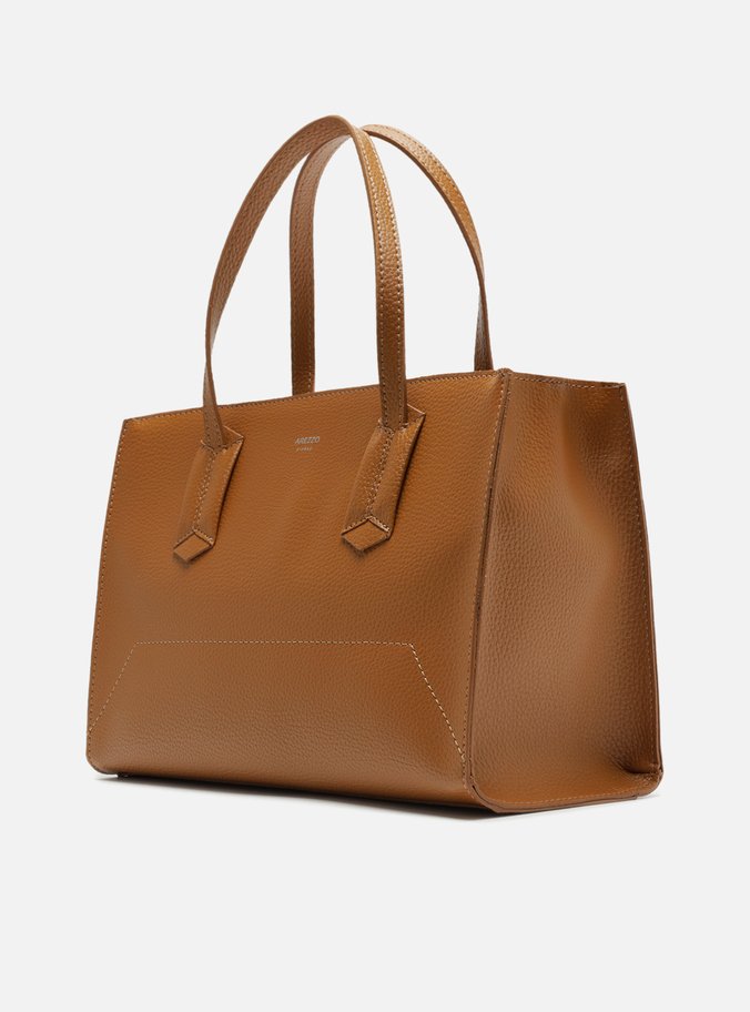 Bolsa Tote Marrom Média