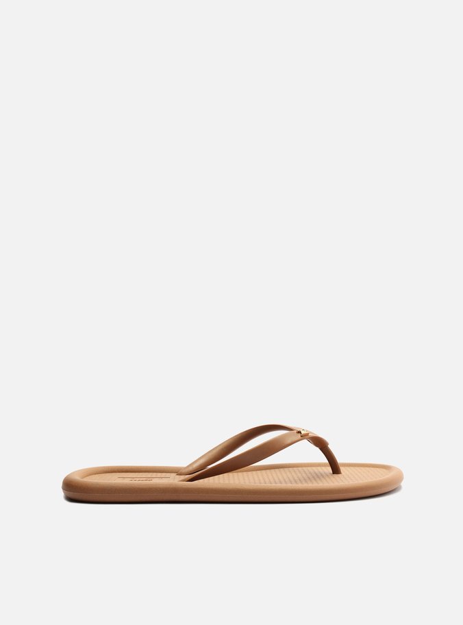 Chinelo de Dedo Nude Tiras Bold Brizza