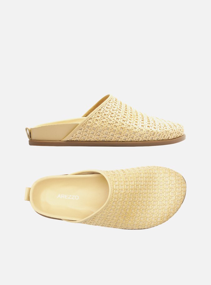 Clog Sabot Palha Natural