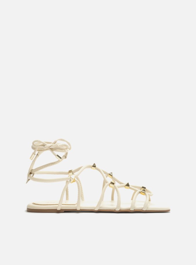 Sandália Rasteira Off-White