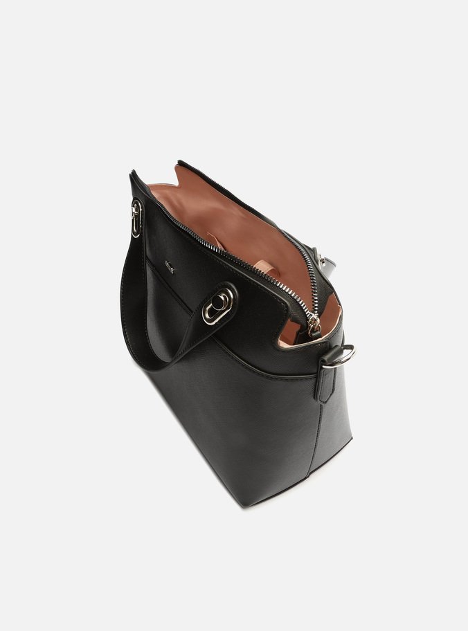 Bolsa Tote Preta Grande Alça Larga