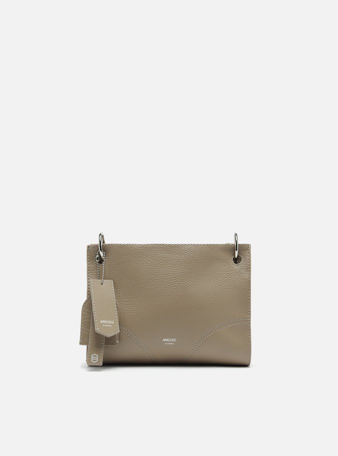 Bolsa Tiracolo Cinza Pequena
