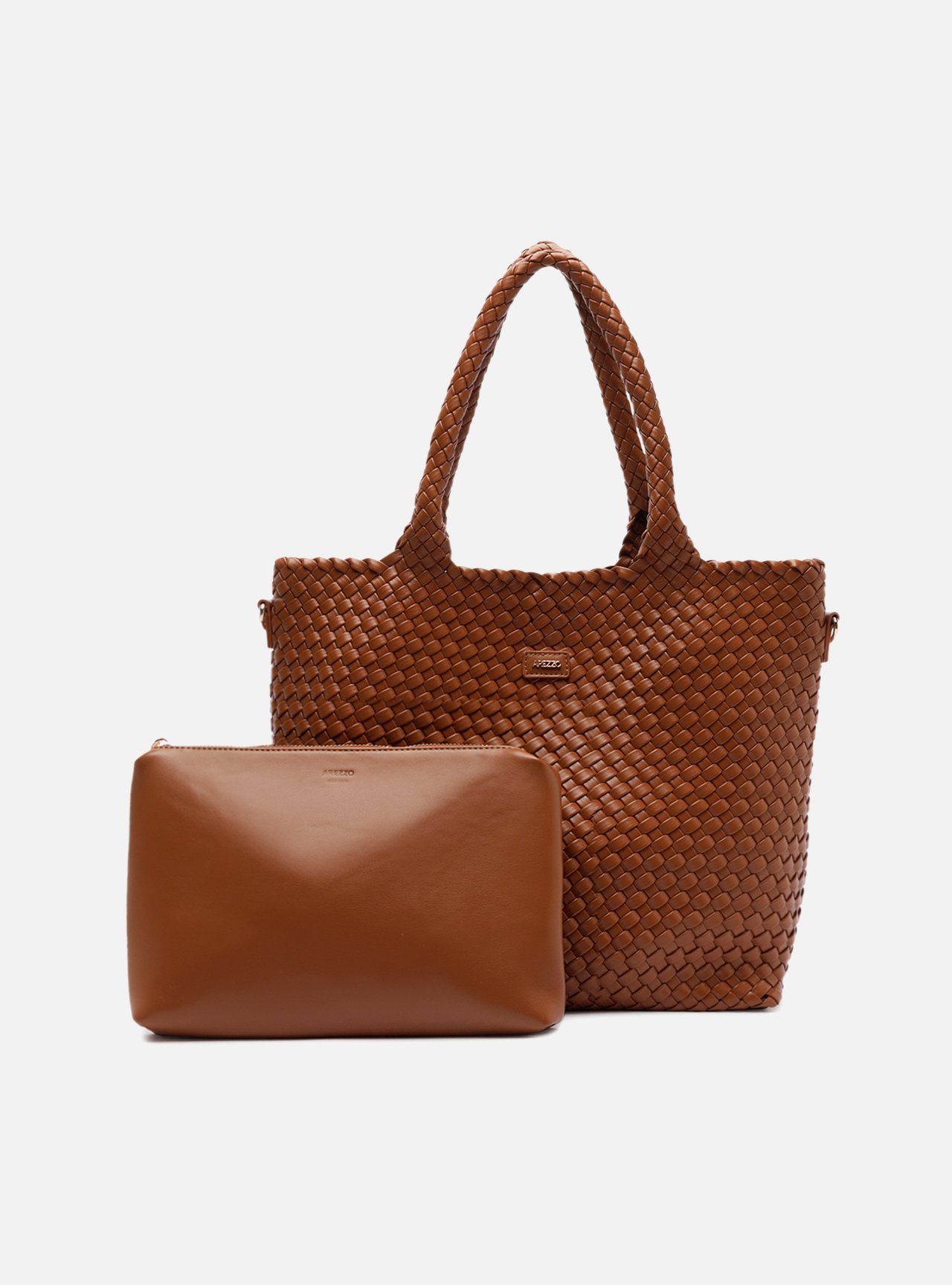 Bolsa Shopping Marrom Tressê Grande — foto 6