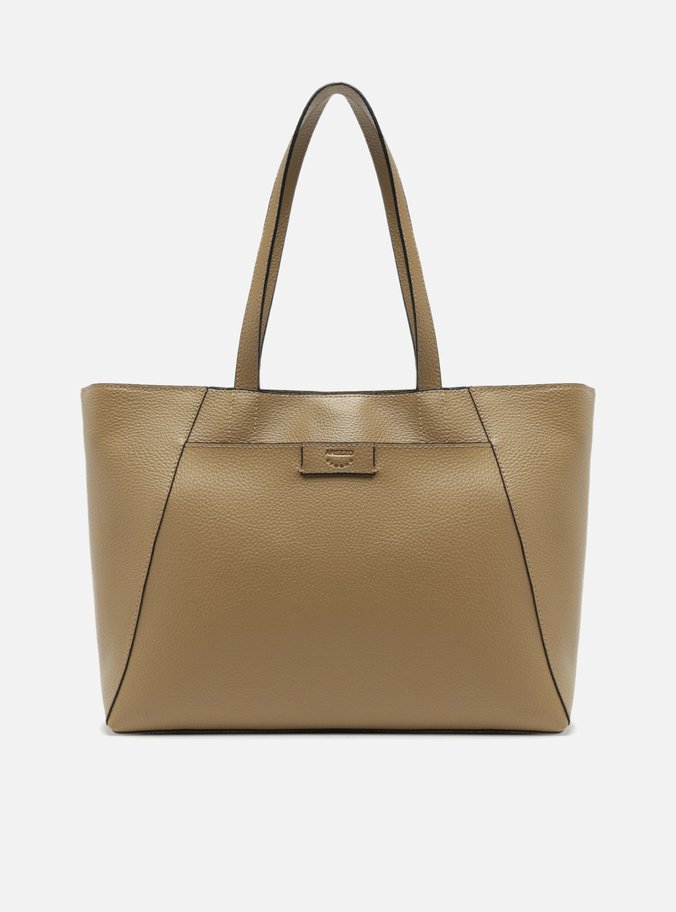 Bolsa Shopping Marrom Ligia Grande