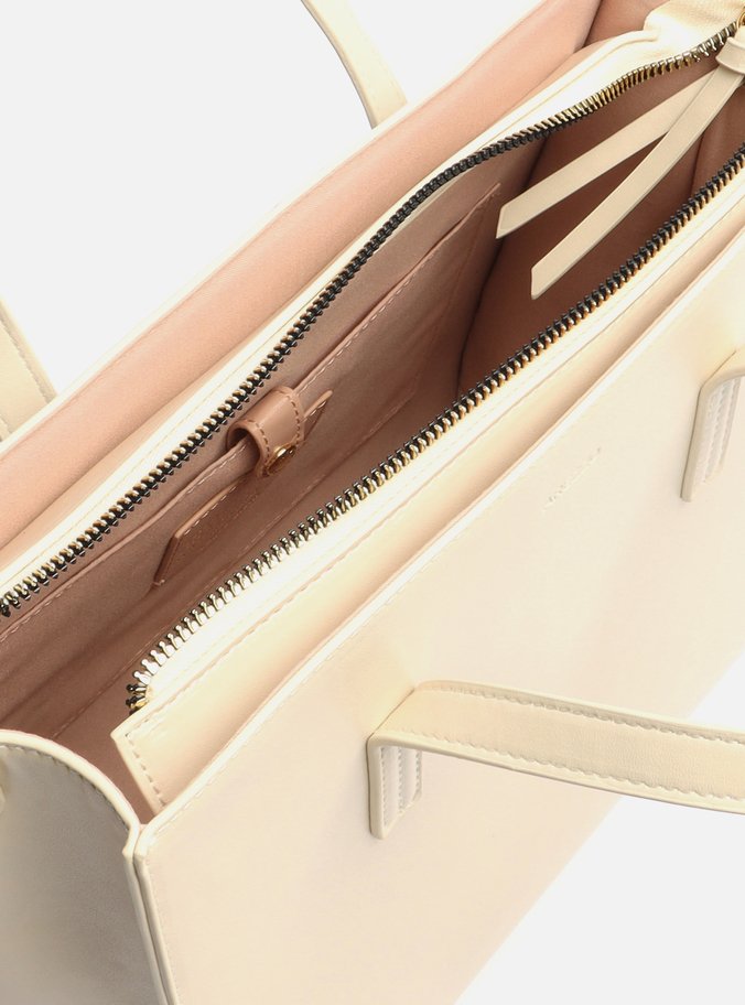 Bolsa Tote Off-White Média