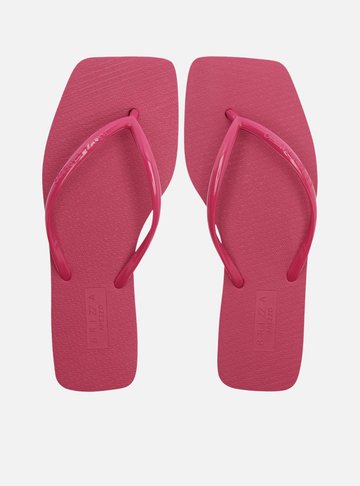 Arezzo — Chinelo de Dedo Rosa Flat Brizza
