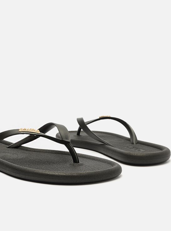 Chinelo de Dedo Preto Tiras Bold Brizza