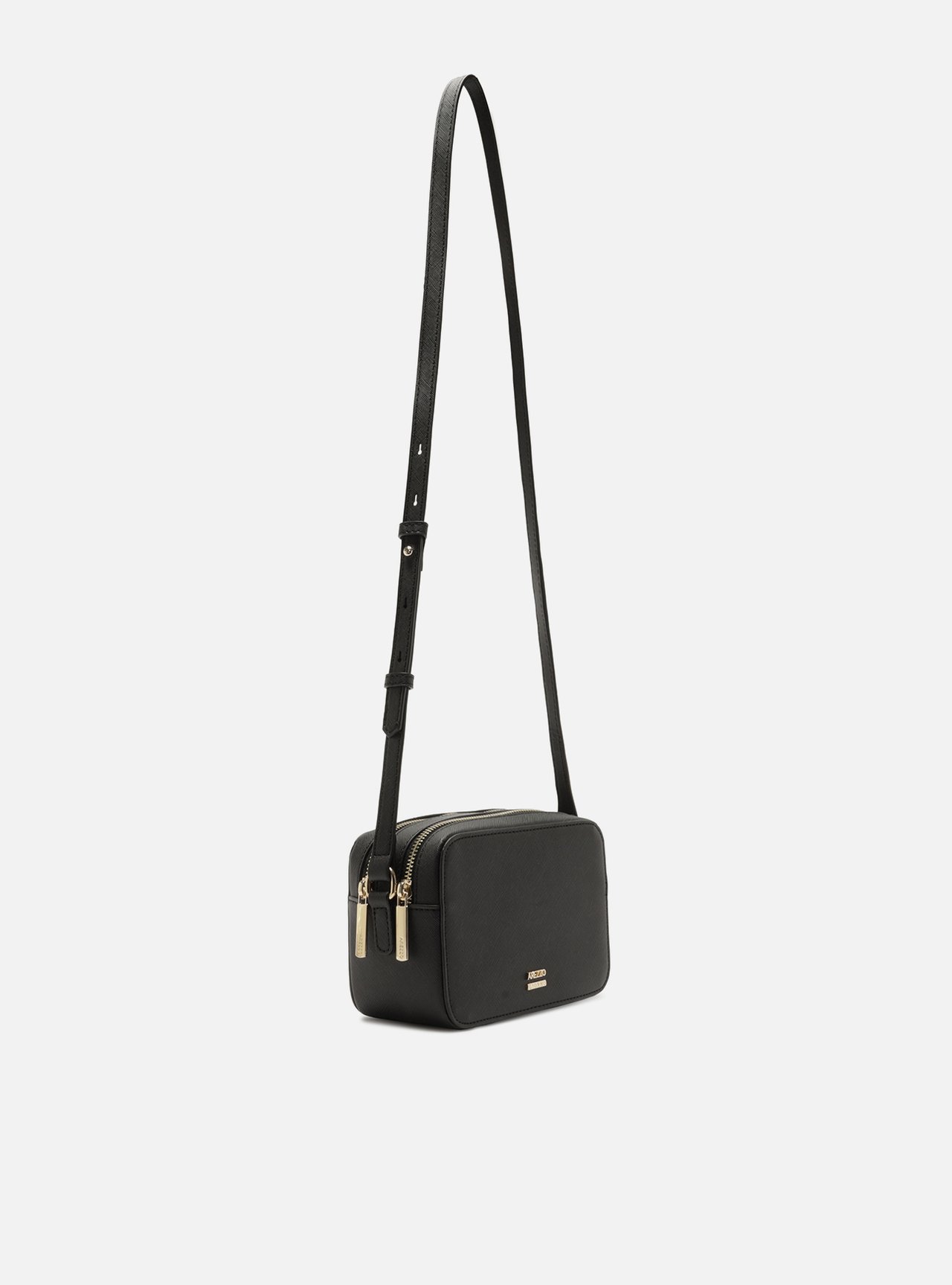 Bolsa Tiracolo Preta Média — foto 5