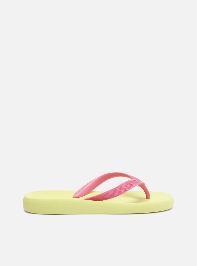 Chinelo de Dedo Amarelo Bicolor Ibiza Brizza