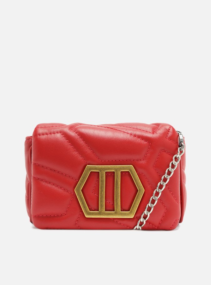 Bolsa Tiracolo Vermelha Couro Emma Pequena