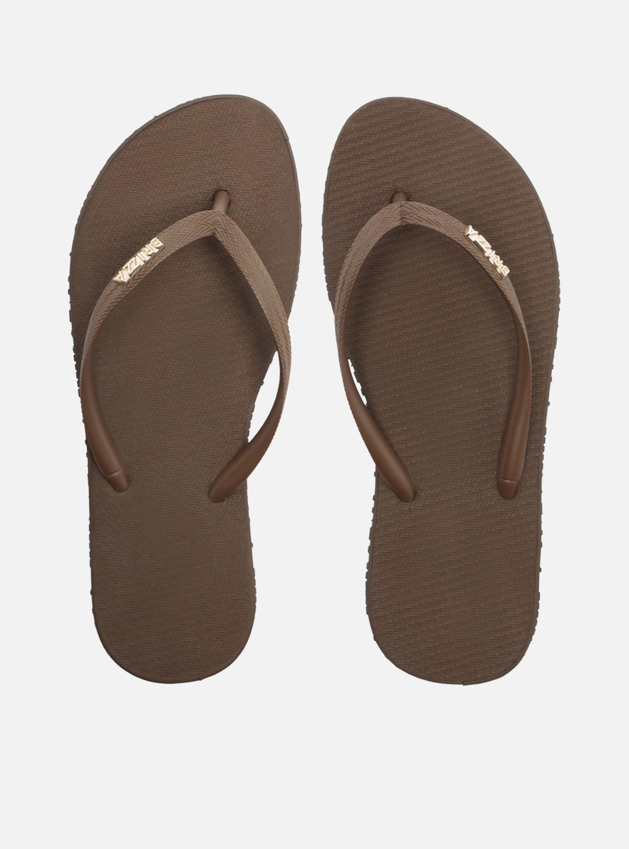 Chinelo de Dedo Marrom Brizza — foto 1