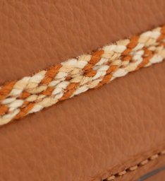 Bolsa Satchel Marrom Couro Turim Média Bolsa Satchel Marrom Couro Turim Média