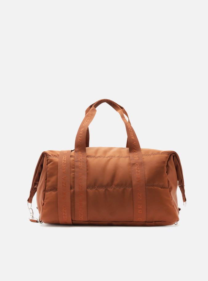 Mala Marrom Nylon Gigi Sporty Grande